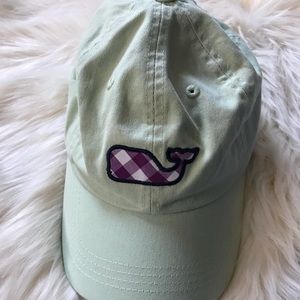 Vineyard Vines Mint Green and Purple hat